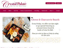 Tablet Screenshot of crystalpalate.com